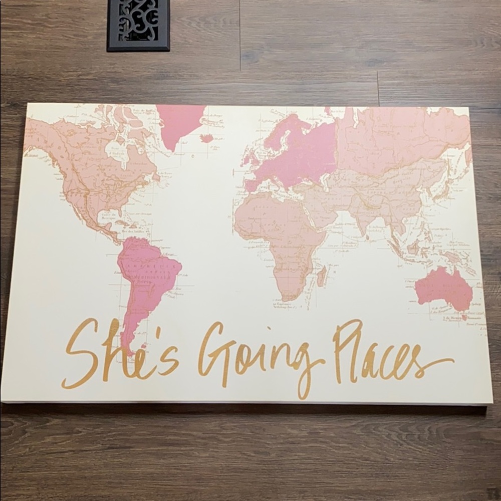 She’s going places frame